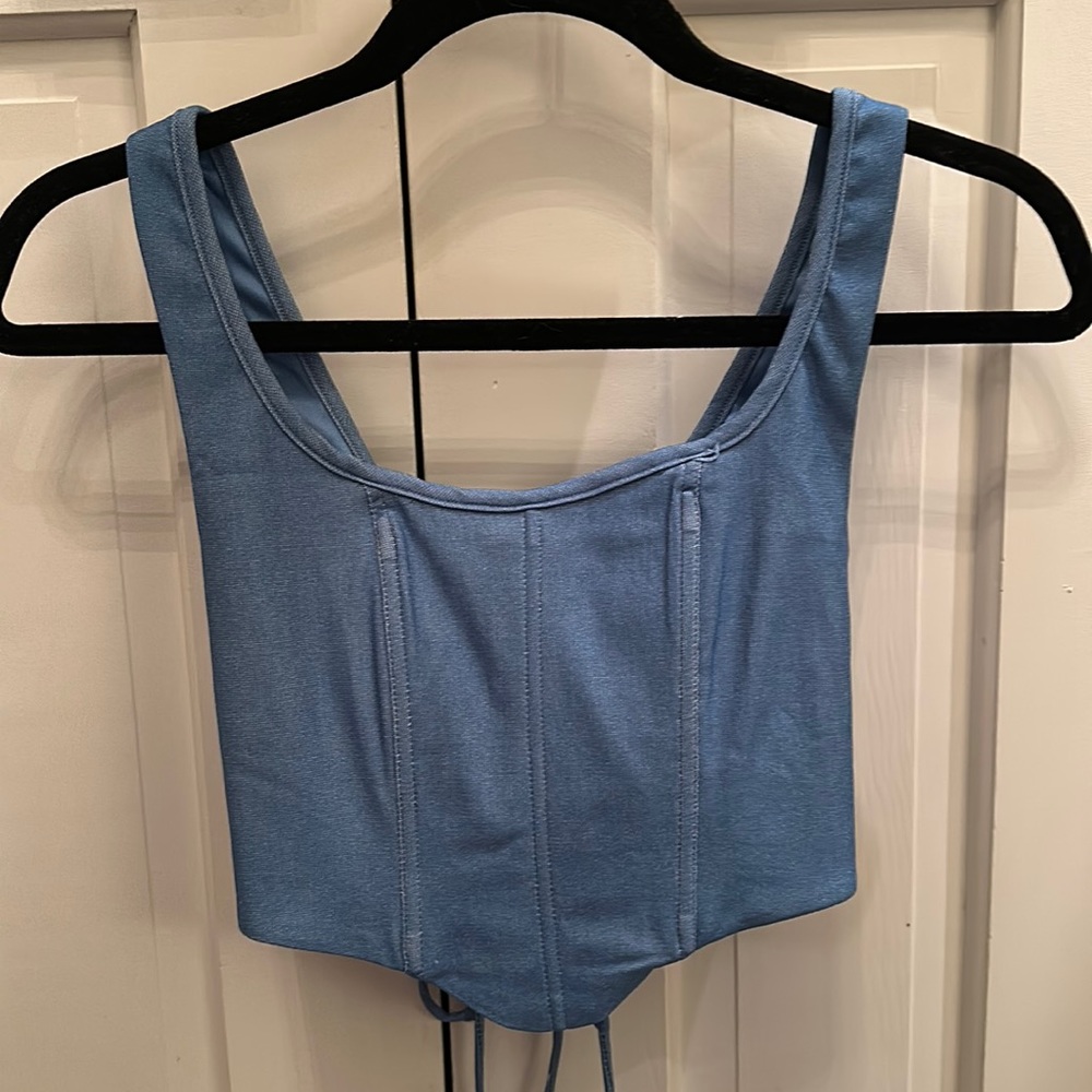 Princess Polly cropped corset top